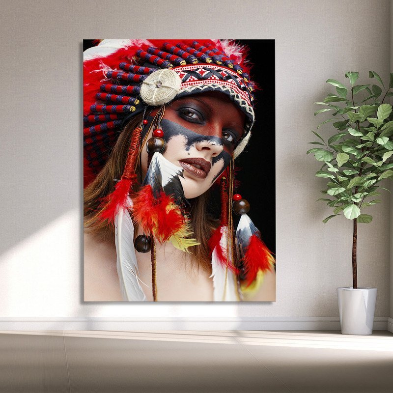 Quadro Decorativo Tela Canvas Conceito Cultural India - 120x80 Cm - 4