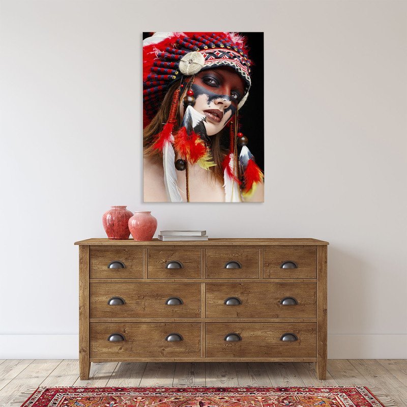Quadro Decorativo Tela Canvas Conceito Cultural India - 120x80 Cm - 5