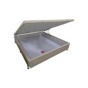 Ver imagem 1 de Cama Box Baú Casal Linho Clean (138x188x35) - Castor