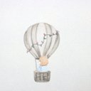 Ver imagem 4 de Papel de Parede Infantil Ursinhos e Balões + Cola Inclusa
