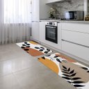 Ver imagem 1 de Kit Tapete de Cozinha 2 Peças Minimalista e Natural Único