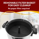 Ver imagem 2 de Elite Gourmet Ccm-035ffp Cafeteira Elétrica e Caldeira de Água 30 Xícaras Inox/cinza