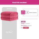 Ver imagem 2 de Manta Cobertor Casal Corttex Luster Canelada 180x220cm Microfibra Antialérgico Super Macio Premium