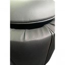 Ver imagem 2 de Puff Redondo Baú Não É Segredo Debrum Courvin Preto 40x45 Ns0614
