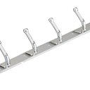 Ver imagem 2 de Cabide Cromado Com 4 Ganchos Em Metal Fixo Para Banheiro