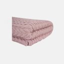 Ver imagem 1 de Manta de Tricot Nude Neville Blue Gardenia