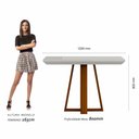 Ver imagem 4 de Mesa com 4 Cadeiras Monterey 1,20 Cin/off/bege - Móveis Arapongas Cinamomo/off White/bege 03