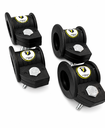 Ver imagem 5 de Kit 4 Presilha Injetada 30mm para Halteres Barra Pump Borboleta Trava Anilha Academia Musculação
