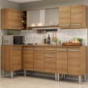 Ver imagem 1 de Armário de Cozinha Completa de Canto 293cm Rustic Emilly Point Madesa 03