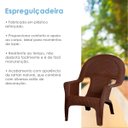 Ver imagem 4 de Poltrona Espreguiçadeira Plastica - Plasnew Italiana Cafe