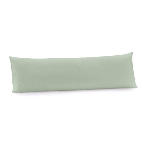 Fronha Body Pillow 40cm X 1,30m Altenburg Algodão Lux 200 Fios Verde Claro