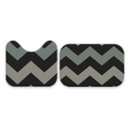 Ver imagem 2 de Jogo Tapetes para Banheiro 2 Peças Chevron Único