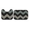 Jogo Tapetes para Banheiro 2 Peças Chevron Único - 2