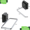 Ver imagem 6 de Kit Acessórios Banheiro 2 Peças Ventosa Cromado Fs.rbt