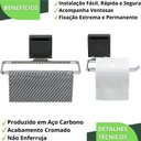 Ver imagem 5 de Kit Acessórios Banheiro 2 Peças Ventosa Cromado Fs.rbt