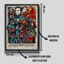 Ver imagem 3 de Quadros Poster Decorativo Moldura Madeira Pinos Com Vidro MARVEL GUERRA CIVIL 21cmX31cm