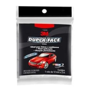 Fita Dupla Face Automotiva Frisos Emblemas 12mm X 3m