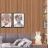 Papel de Parede Adesivo de Madeira Ripada Lisa Autocolante para Sala e Quarto - 3