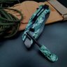 Canivete Tático Dobravel Squad Militar Camuflado + pederneira - 8