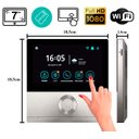 Ver imagem 7 de Vídeo Porteiro Interfone inteligente App Celular 1080p Wifi Campainha Sem Fio Visão Noturna Tela 7" 