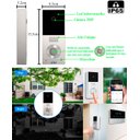 Ver imagem 6 de Vídeo Porteiro Interfone inteligente App Celular 1080p Wifi Campainha Sem Fio Visão Noturna Tela 7" 