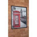 Ver imagem 2 de Quadro Decorativo Com Moldura Cabine Telefônica Londres