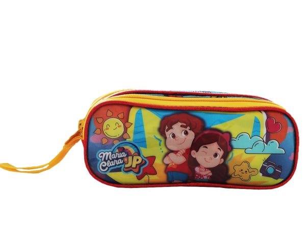Mochila Escolar Com Estojo Maria Clara & Jp Youtubers Clio - 9