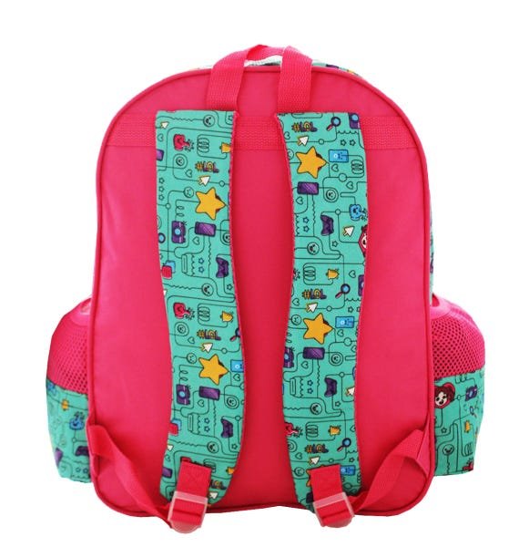 Mochila Escolar Com Estojo Maria Clara & Jp Youtubers Clio - 6