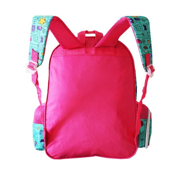 Mochila Escolar Com Estojo Maria Clara & Jp Youtubers Clio - 5