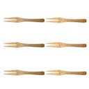 Ver imagem 3 de Conjunto de 6 Mini Garfos de Bambu - Oikos
