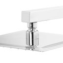 Ver imagem 4 de Ducha Chuveiro Quadrado 20cm Cromado com Braço