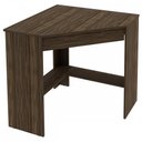 Ver imagem 2 de Mesa Escrivaninha de Canto 1 Gaveta Nogal Me4169 - Tecno Mobili