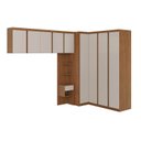 Ver imagem 2 de Guarda-roupa Modulado 6 Peças 9 Portas Arani Cabecasa Madeiraoriginals