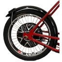 Ver imagem 2 de Patinete Scooter Elétrico motor de 800W 48V 15Ah Alarme e Farol Vermelho