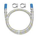 Ver imagem 1 de Mangueira Flexível Espigão Blukit para Gás 1/2 1,20m Aço Inox