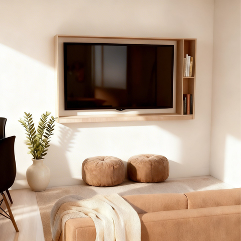 Estante Suspensa para TV até 55" 155cm Byhouse