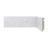 Rodapé Liso Poliestireno Branco 7cm X 2,40m Moderna 451 - Santa Luzia - 1