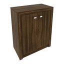 Ver imagem 6 de Balcão Escritório com 2 Portas Multimóveis Vcr25013 Nogal