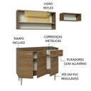 Ver imagem 5 de Armário de Cozinha Compacta 165cm Rustic Emilly Madesa 02