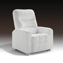 Ver imagem 1 de Poltrona do Papai Reclinável Maldivas Corano Branco - Star Confort