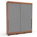 Ver imagem 2 de Guarda-Roupa 2 Portas de Correr Madri Cinza/Freijó