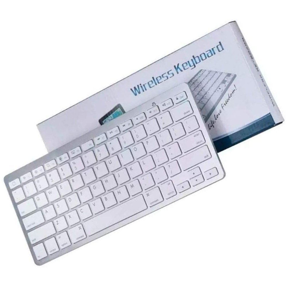 Teclado sem Fio Wireless Bluetooth Keyboard Universal - 4