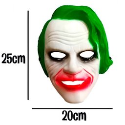 Máscara Coringa Vilão Fantasia Crianças Adultos - 2