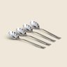 Kit de Colheres de Chá Shell Inox com 4 Unidades - A\casa - 1