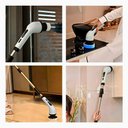 Ver imagem 6 de Esfregão Elétrico Giratório 360° Recarregável Plástico ABS Cabo Extensível Ajustável para
