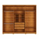 Ver imagem 4 de Guarda-Roupa Casal 6 Portas Reflecta 3 Gavetas Essence Yescasa