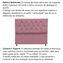 Ver imagem 3 de Cabeceira Cama Box Estofada Queen Size 160 Cm Suede Madri Rosê