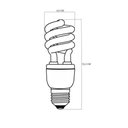 Ver imagem 2 de Lâmpada Compacta Eletrônica Taschibra Espiral 26w E27 110v Amarela