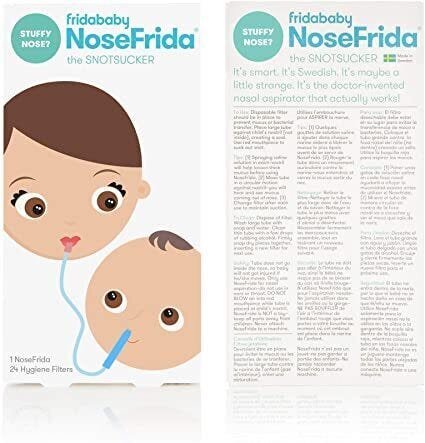 Aspirador Nasal Nosefrida - Para Bebês 4 Filtros - 2