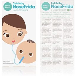 Aspirador Nasal Nosefrida - Para Bebês 4 Filtros - 2